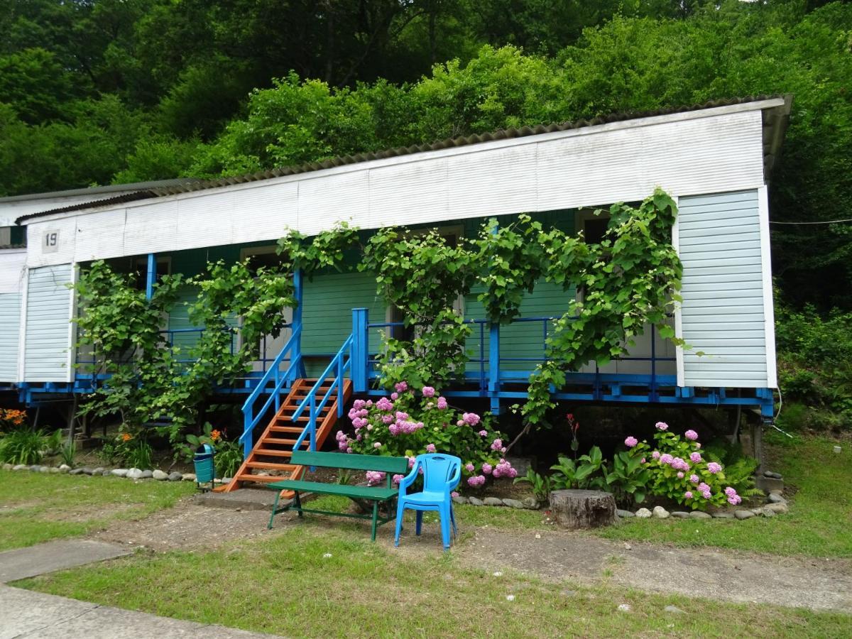 Золотая Бухта База Отдыха Pitsunda Exterior foto