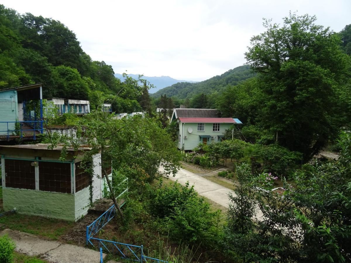 Золотая Бухта База Отдыха Pitsunda Exterior foto
